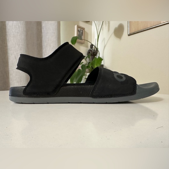 Adidas Unisex Adult Adilette Sandals, Black/Grey/Black US 10 main image 10